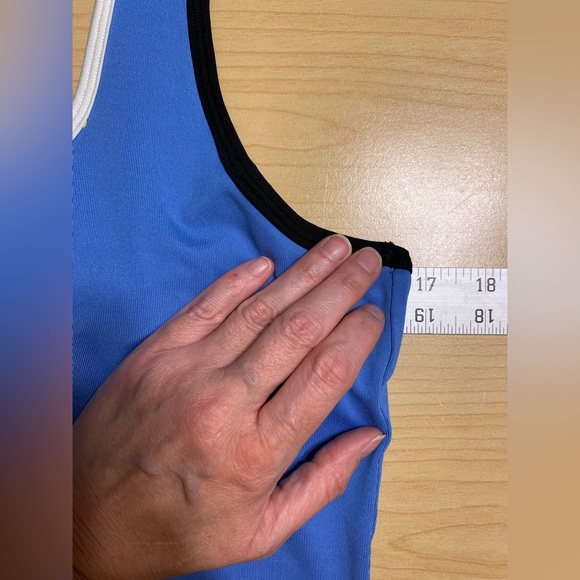 Y2K 2 Pc Be Inspired Tank Top & Yoga Capri Pants Set Floral Blue Black M - Picture 10 of 10